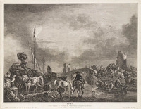 KG 15859
<br/>
Rivier met vrachtboten
<br/>
<em>Anoniem (18de eeuw)</em>